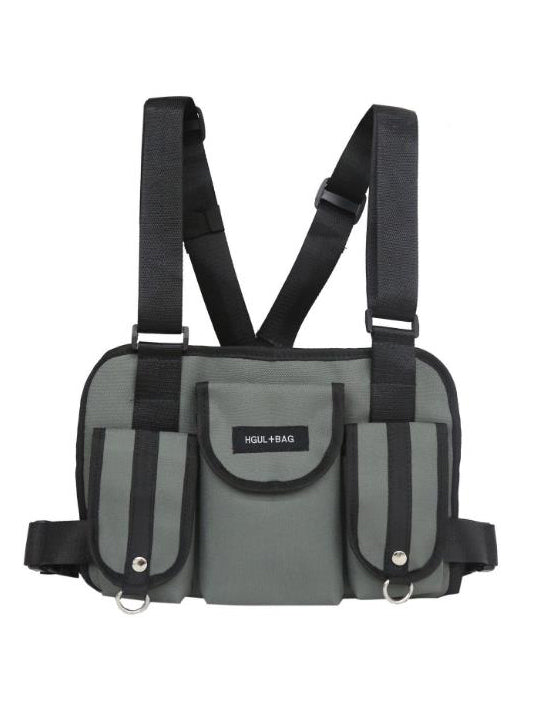 Net celebrity recommended Techwear style satchel/bag