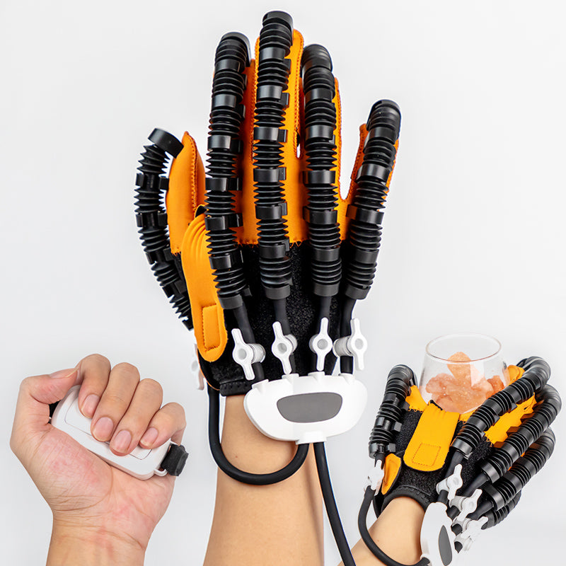 Wesmart rehabilitation robot gloves, automatic training gloves, suitable for arthritis stroke hemiplegia cerebral palsy hand paralysis patients physiotherapy equipment