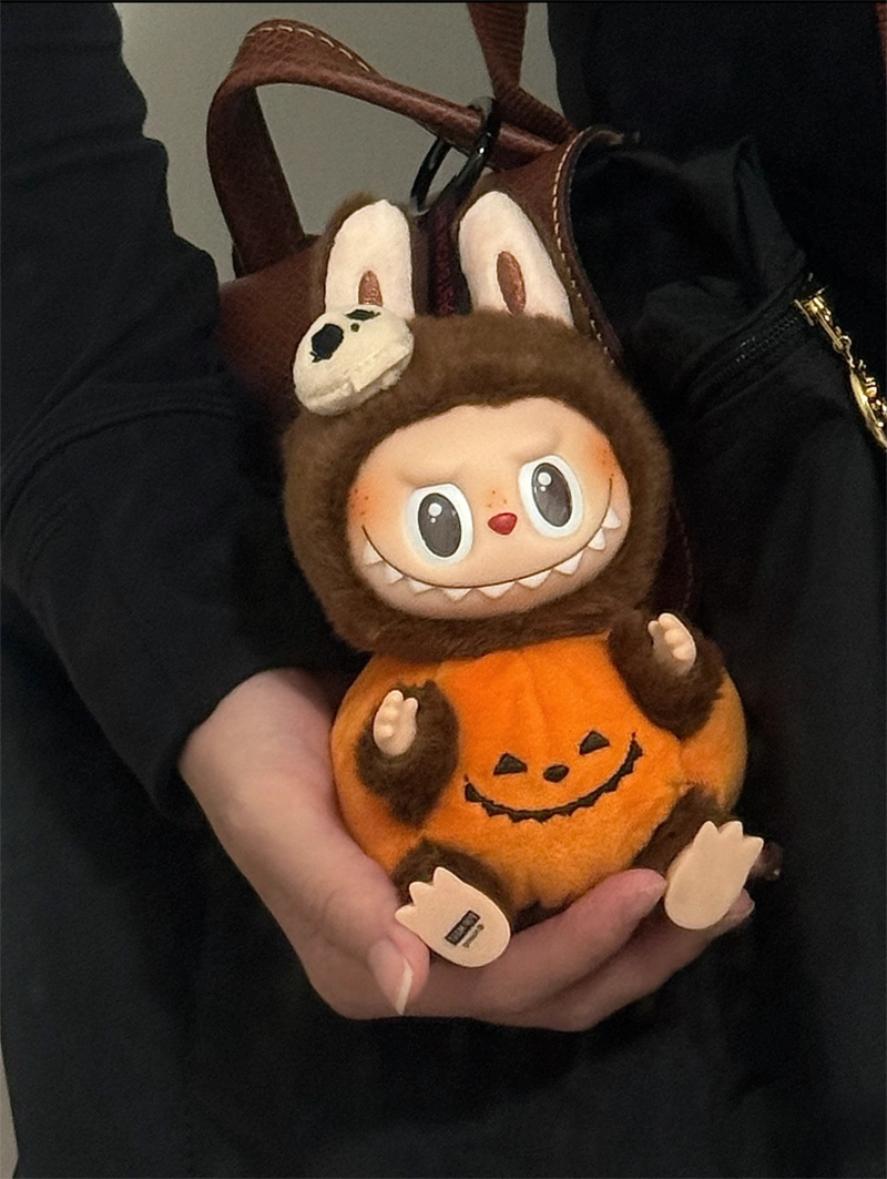 THE MONSTERS Halloween Pumpkin Plush - Happy Party Series Soft Stuffed Decoration
