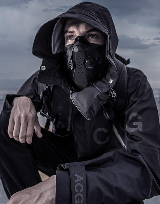 Cyberpuck  ninja Combination techwear face mask