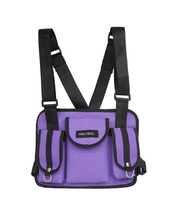 Net celebrity recommended Techwear style satchel/bag