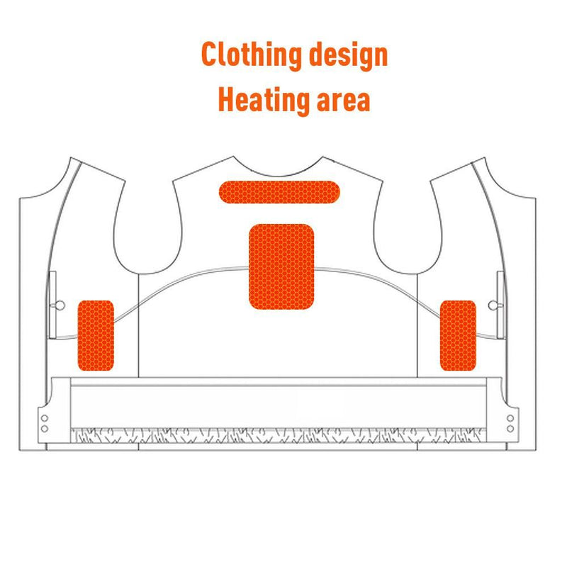 WESMART:Thickened Jacket with Heating System clottech